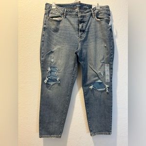 Old Navy Blue Jeans for woman size 18 straight new jeans.